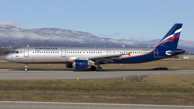 VQ-BEA:Airbus A321:Аэрофлот
